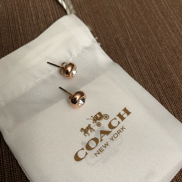 Coach Fashion Stud Earrings - Picture 3 of 3